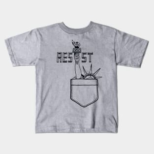 DONT GRAB MY LIBER-TEE Kids T-Shirt